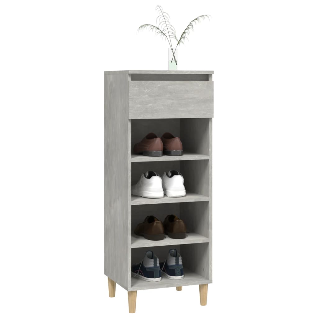 Schuhschrank Weiß 40x36x105 cm Holzwerkstoff