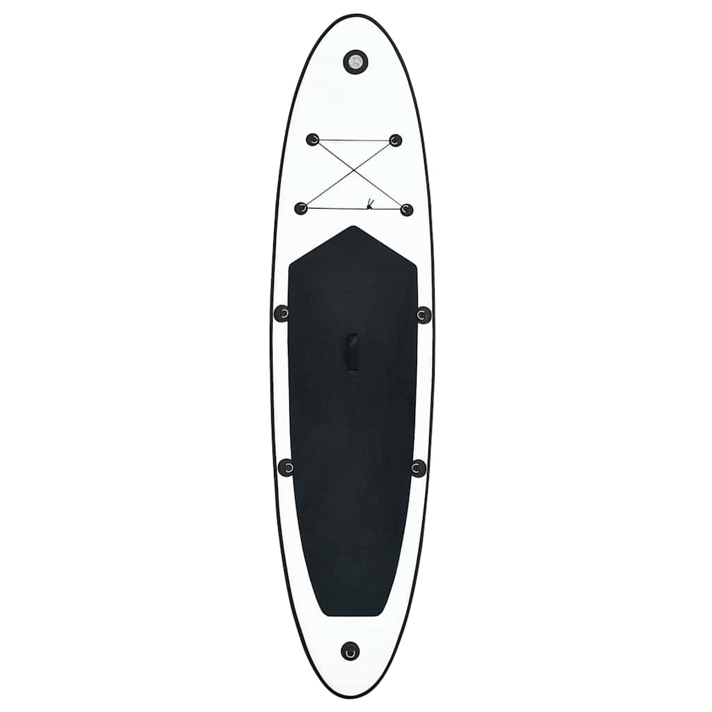 Stand Up Paddle Board SUP Aufblasbar Rot und Weiß