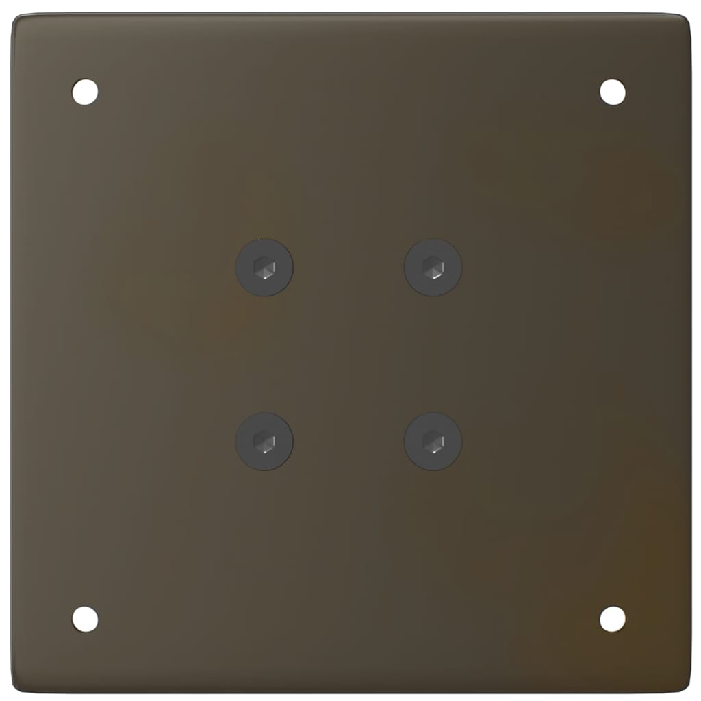 Bartischbeine 4 Stk. Schwarz 100-102 cm Stahl