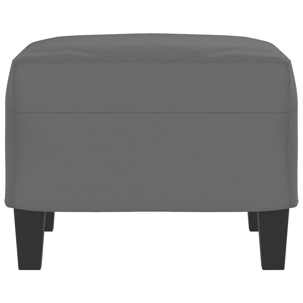 Fußhocker Taupe 60x50x41 cm Mikrofasergewebe