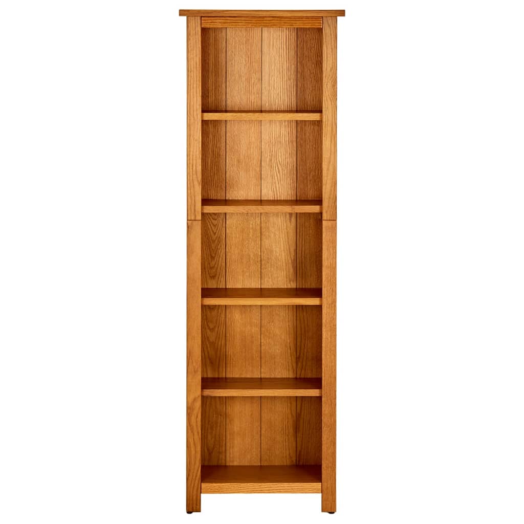 Bücherregal 45x22,5x82 cm Eiche Massivholz