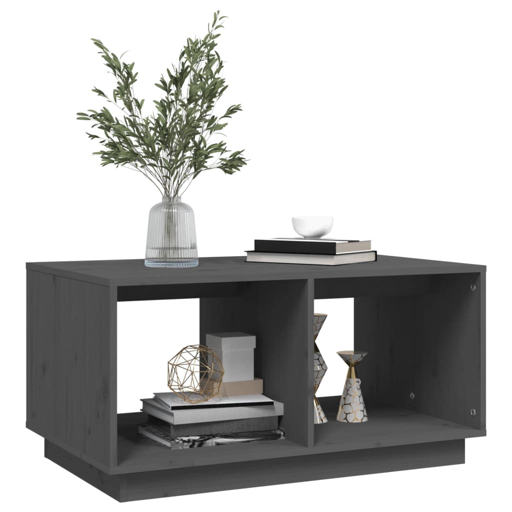 Couchtisch 80x50x40 cm Massivholz Kiefer
