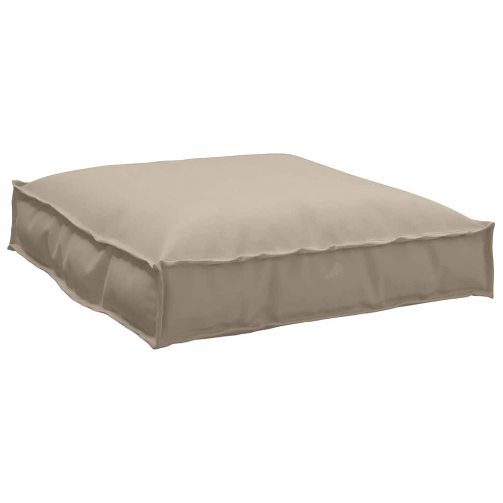 Kissen Anthrazit 70 x 70 x 12 cm Oxford-Stoff