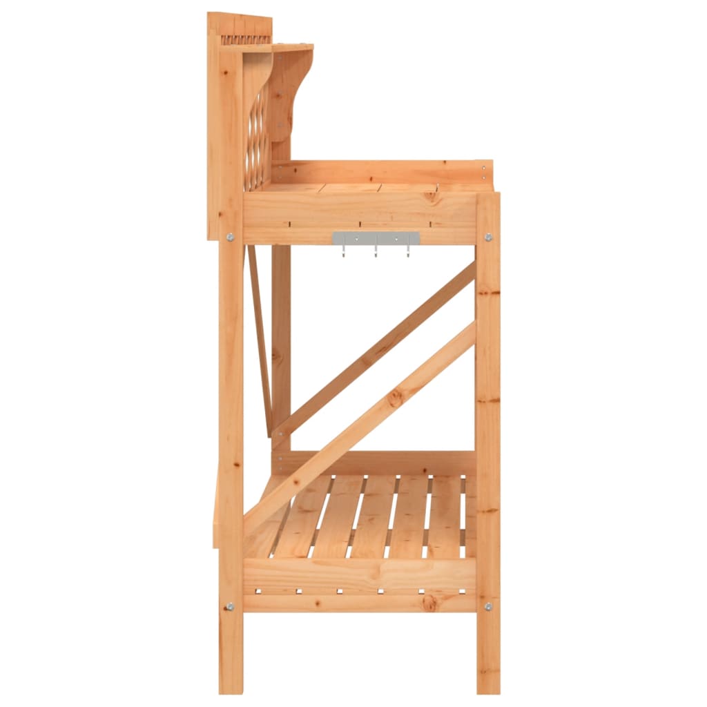 Pflanztisch mit Rankgitter Massivholz Tanne