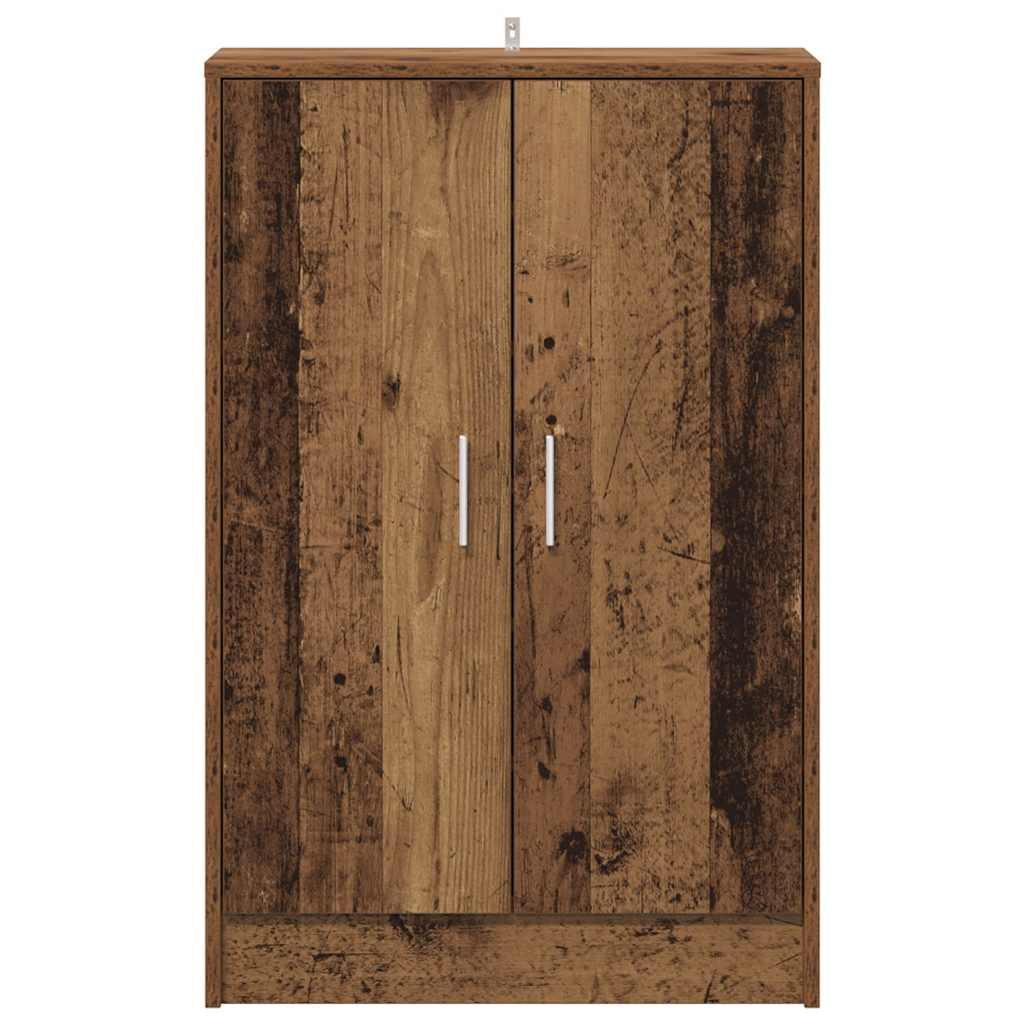 Schuhschrank Weiß 60x35x70 cm Holzwerkstoff