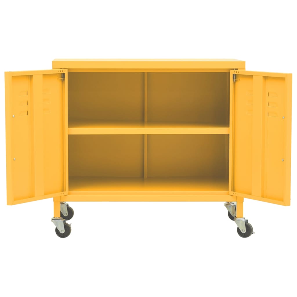 Lagerschrank Olivgrün 60x35x56 cm Stahl