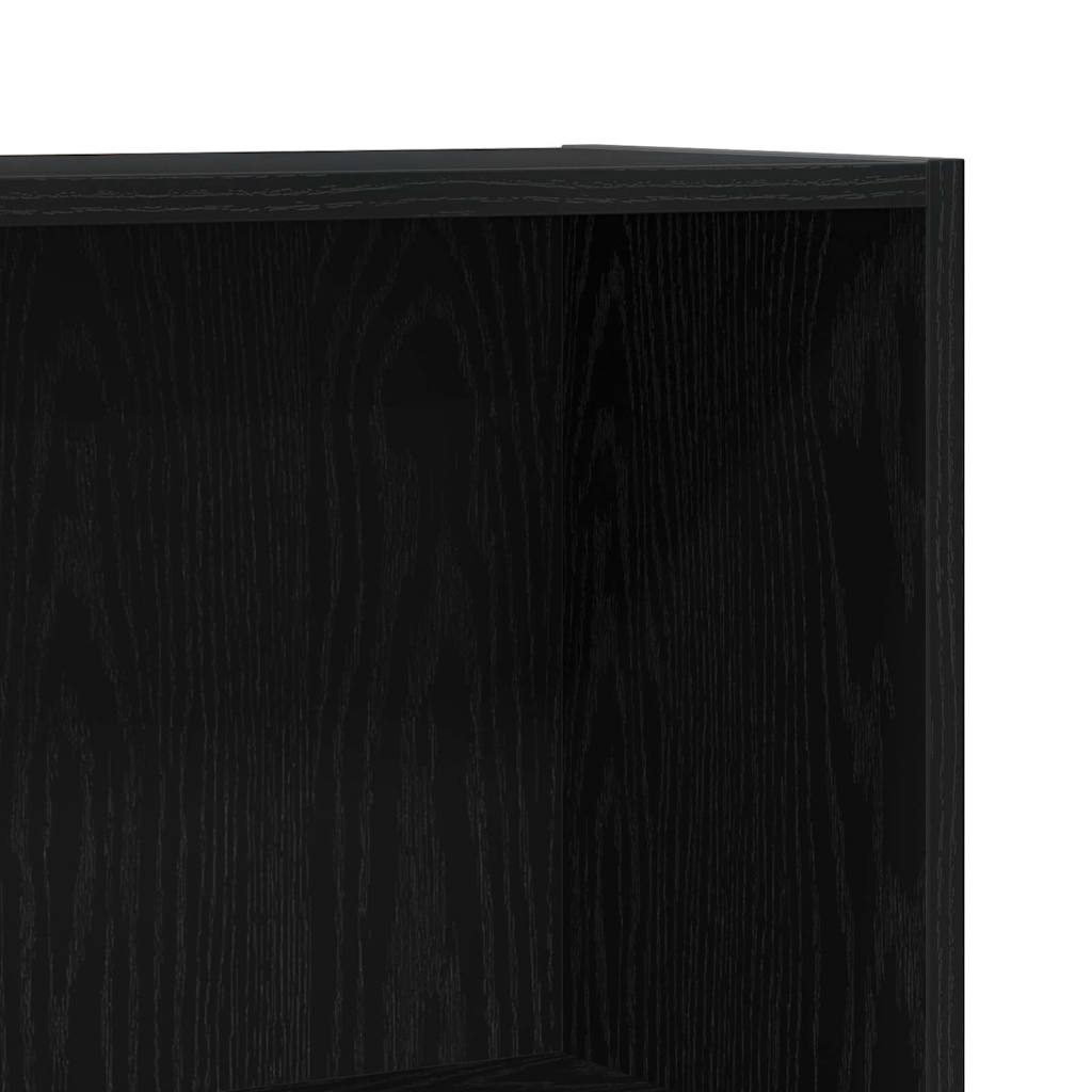 Bücherregal 3 Fächer Weiß 40x24x109 cm Holzwerkstoff
