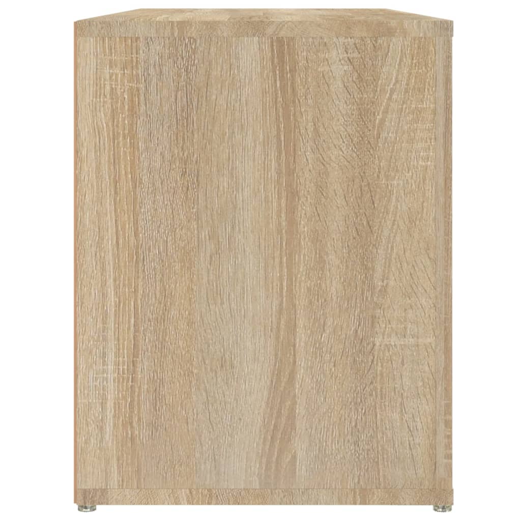 Schuhregal Weiß 100x35x45 cm Holzwerkstoff