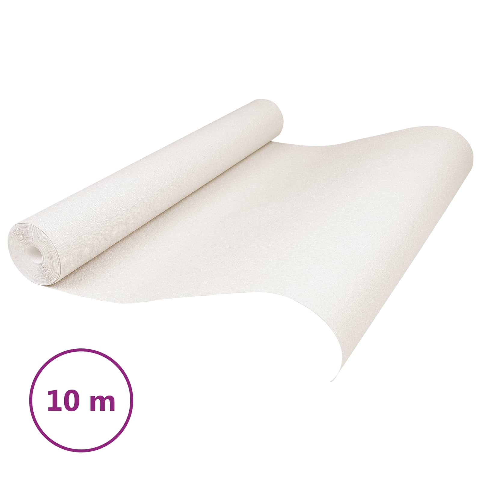 3D Solid Tapete Gestreift Grau 10 x 0,53 m Vliesstoff