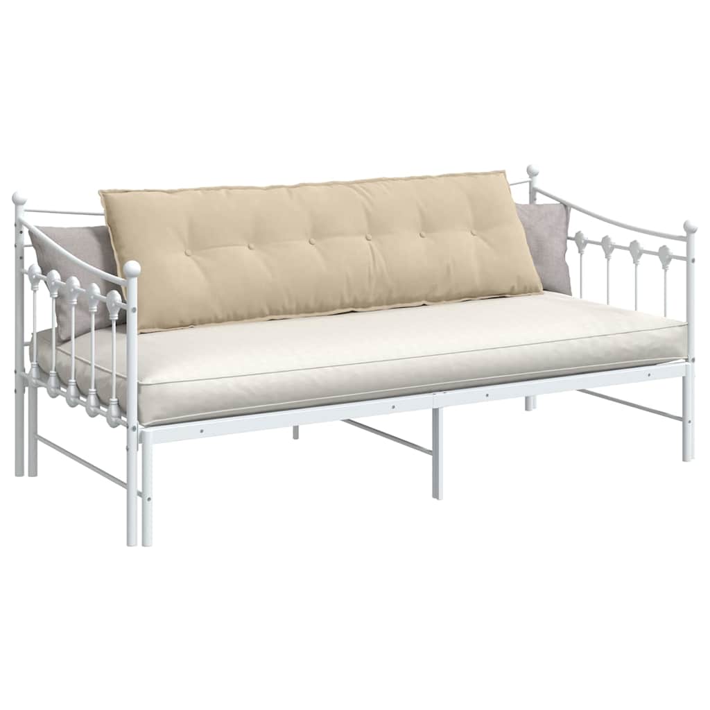 Rückenkissen Taupe 50 x 45 cm Mikrofaserstoff