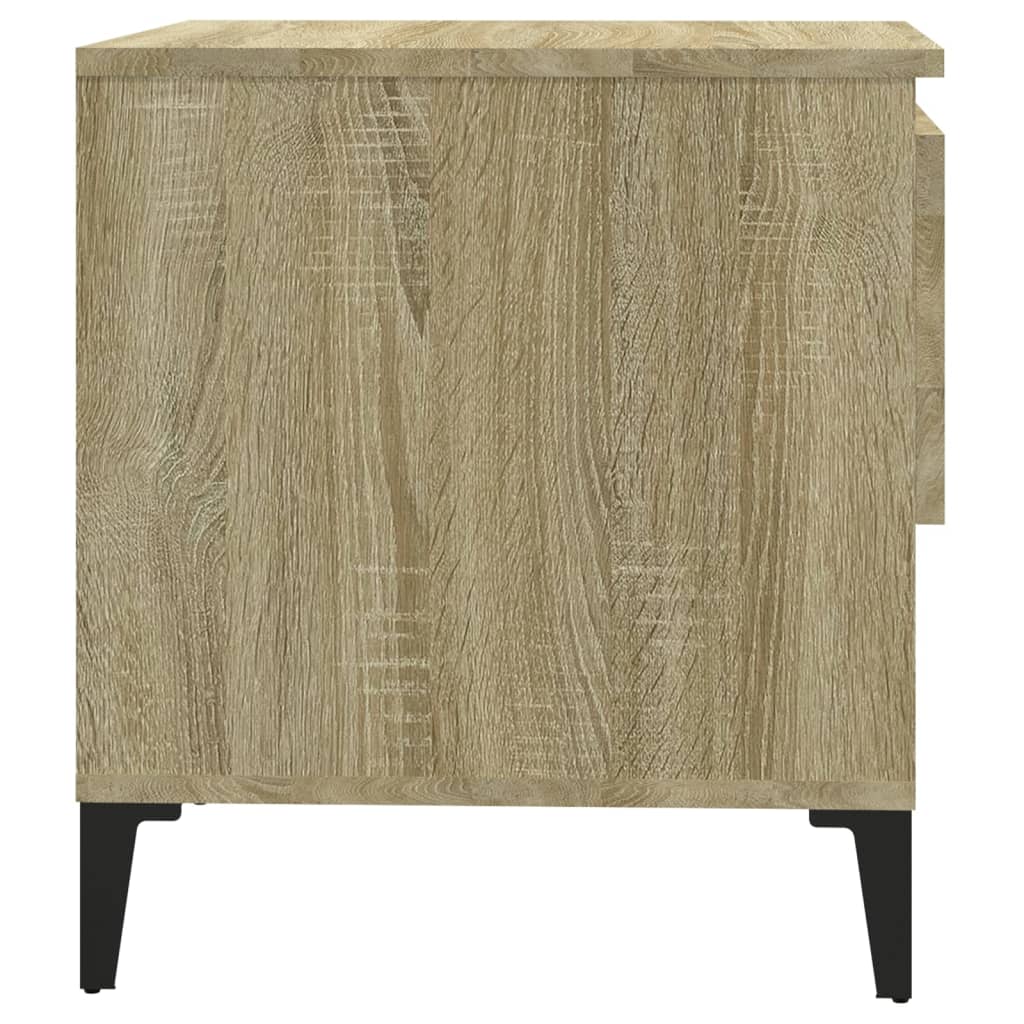 Beistelltisch Weiß 50x46x50 cm Holzwerkstoff