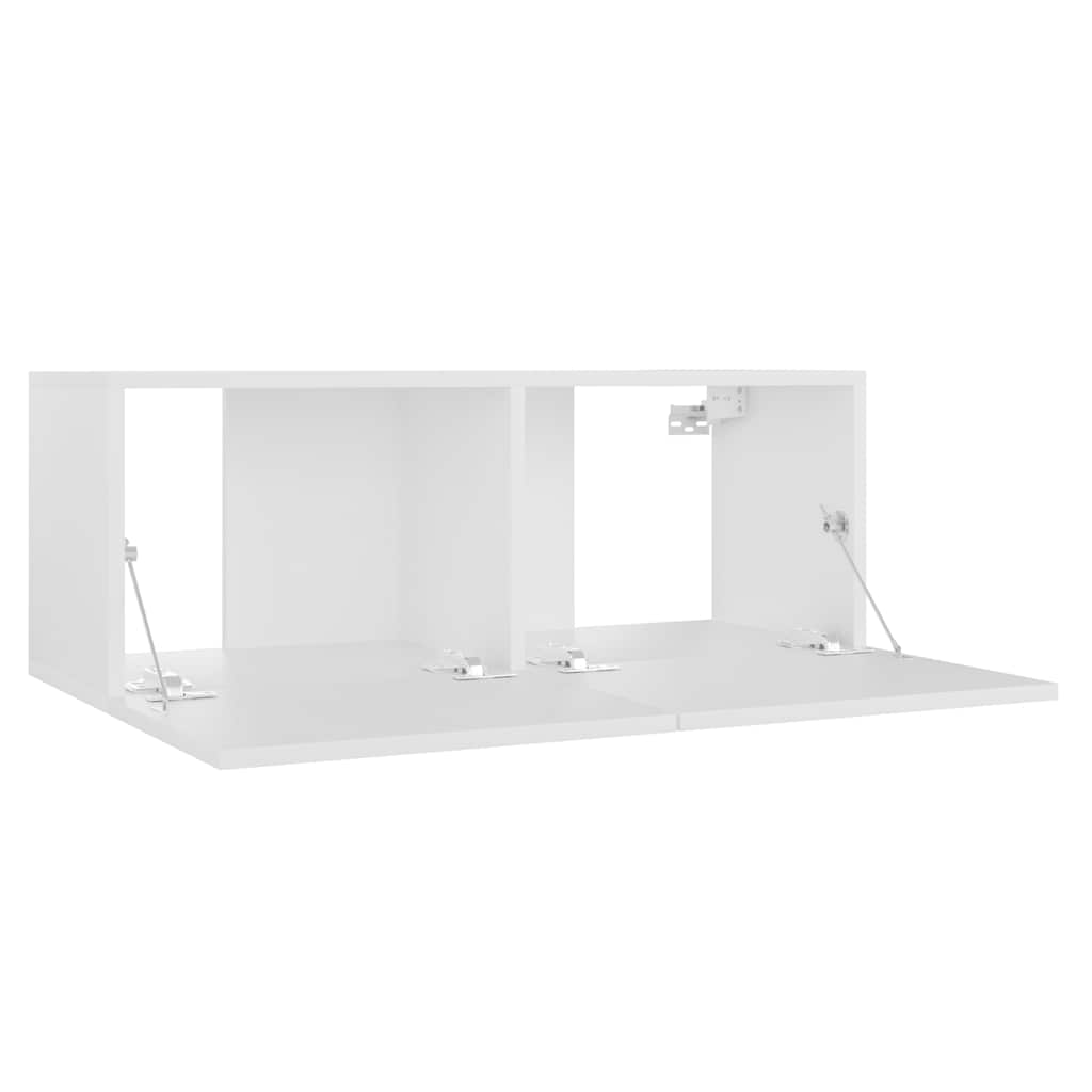 5-tlg. TV-Schrank-Set Weiß Holzwerkstoff