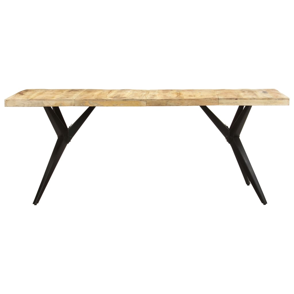 Esstisch 160x80x76 cm Massivholz Akazie