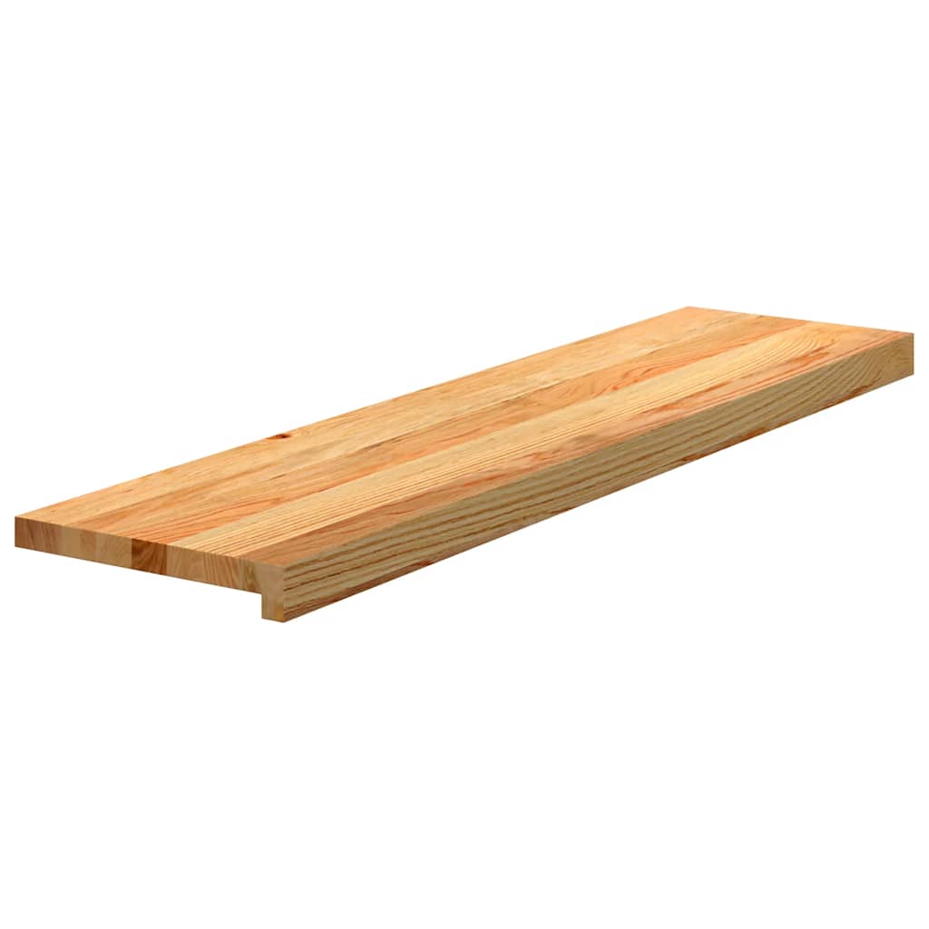 Treppenstufen 4 Stk. Unbehandelt 70x25x2 cm Massivholz Eiche