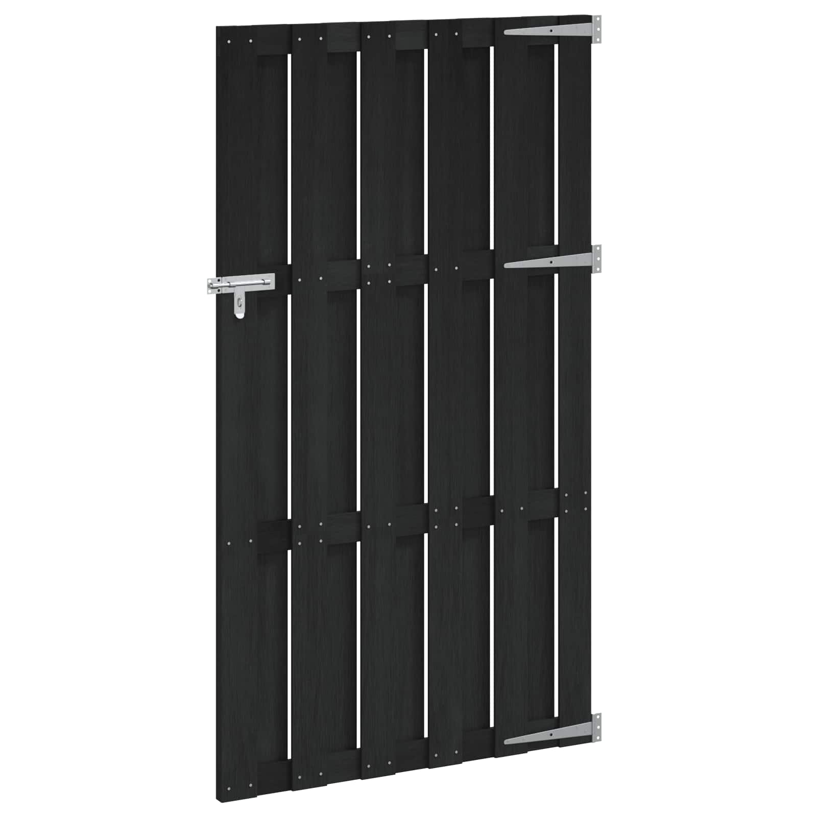 Gartentor WPC 100x112 cm Grau