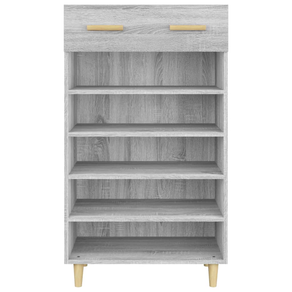 Schuhschrank mit Regal Altholz 60 x 35 x 105 cm Holzwerkstoff