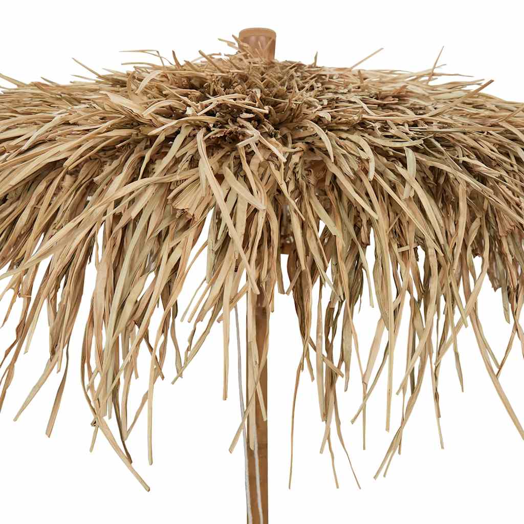 Tiki-Schirm mit Bananenblatt-Dach 150 cm Bambus