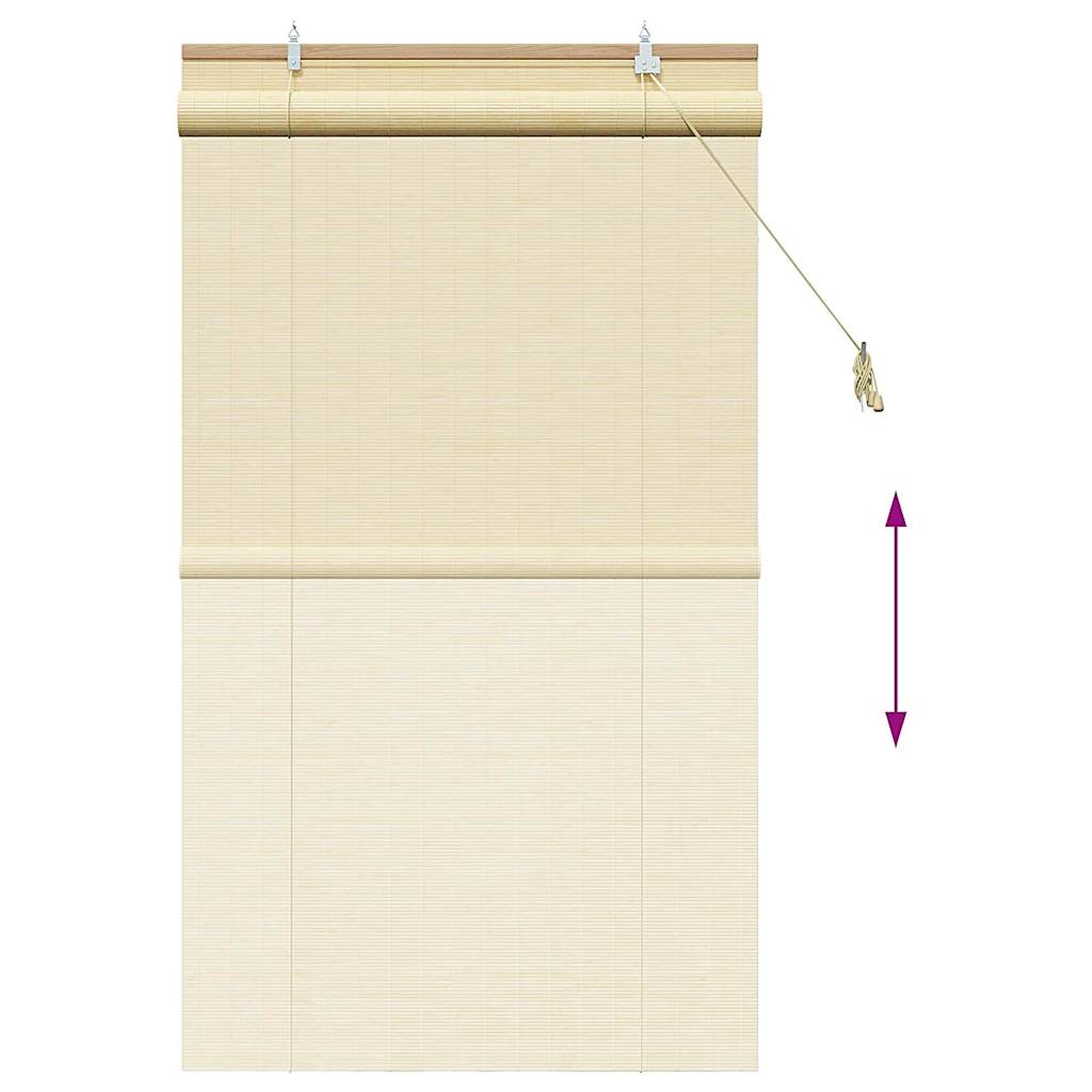 Rollo Braun 60 x 160 cm Bambus