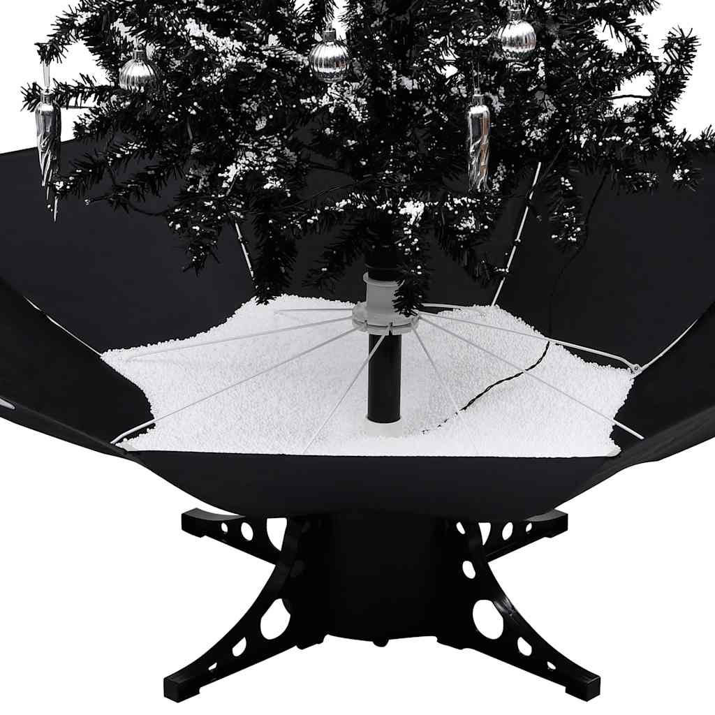 Schneiender Weihnachtsbaum mit Schirmfuß Grün 75 cm