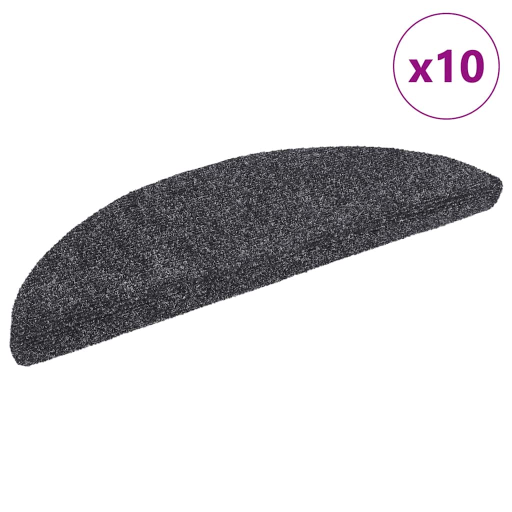 Stufenmatten Selbstklebend 15 Stk. 56x17x3 cm Hellbraun Halbrund