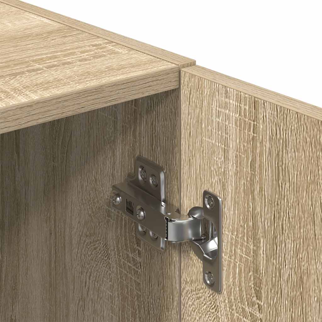 2-tlg. Küchenschrank-Set Weiß Holzwerkstoff