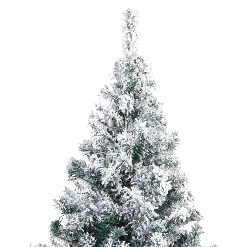 Künstlicher Weihnachtsbaum mit Dicken Zweigen Grün 150 cm PVC