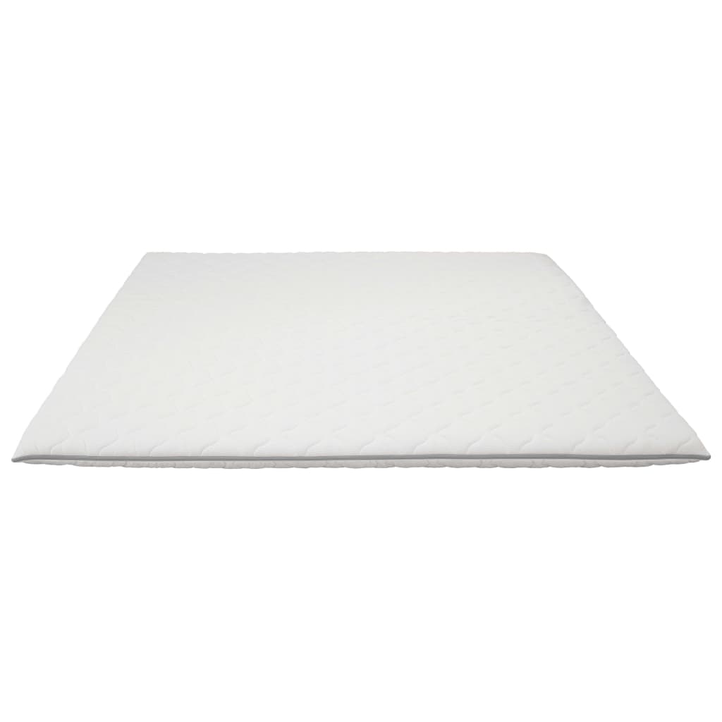 Matratzenauflage 80 x 200 cm viskoelastischer Memory-Schaum 6cm
