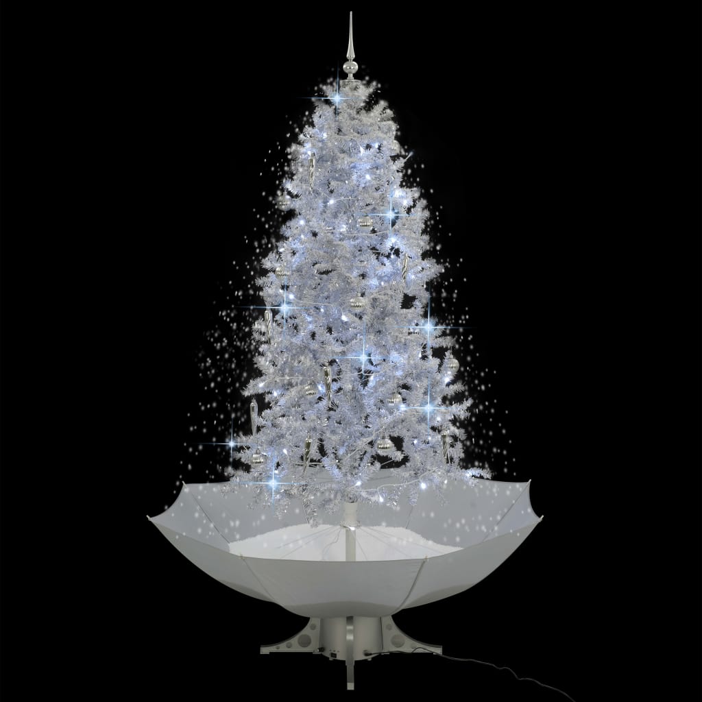 Schneiender Weihnachtsbaum mit Schirmfuß Grün 75 cm