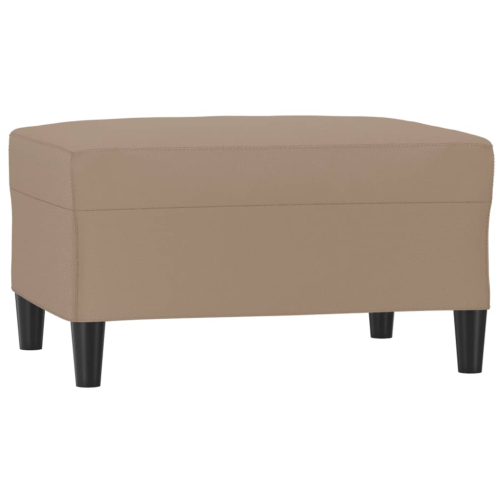 Fußhocker Schwarz 60x50x41 cm Kunstleder