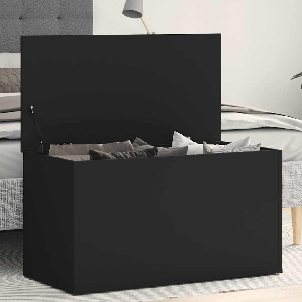 Aufbewahrungstruhe Weiß 84x42x46 cm Holzwerkstoff