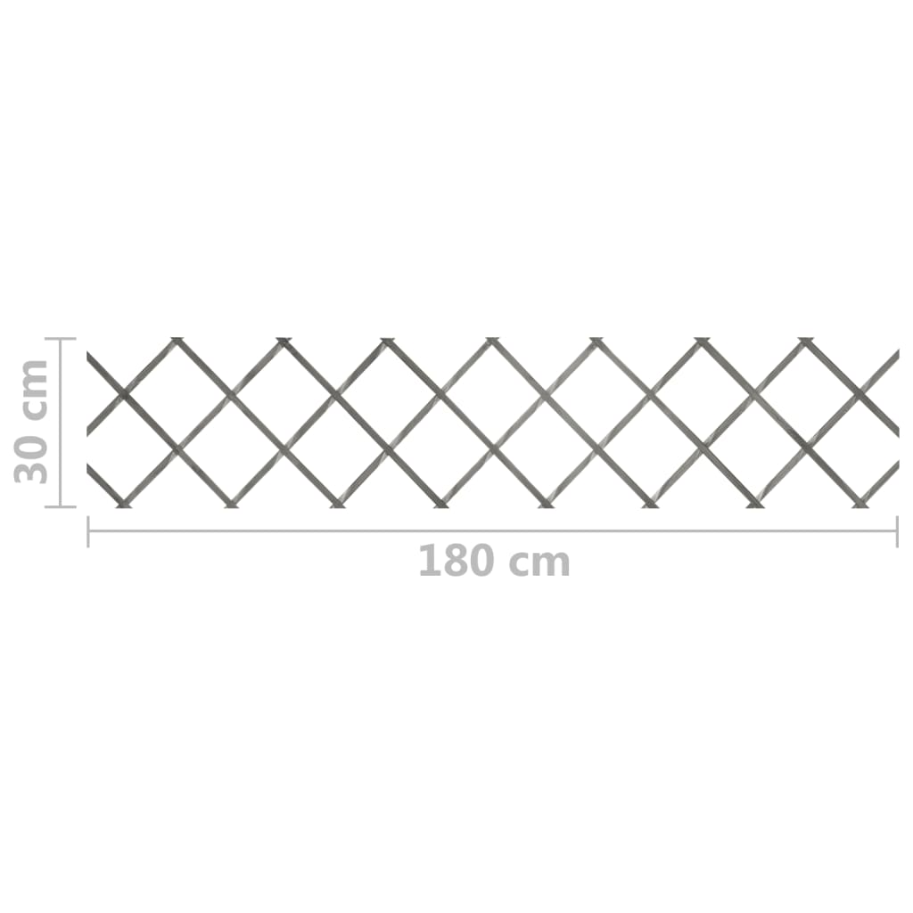 Rankzäune 5 Stk. Massivholz Tanne 180x80 cm