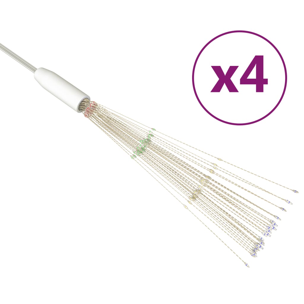 Feuerwerkslicht Weihnachtsdeko Warmweiß 20 cm 140 LEDs
