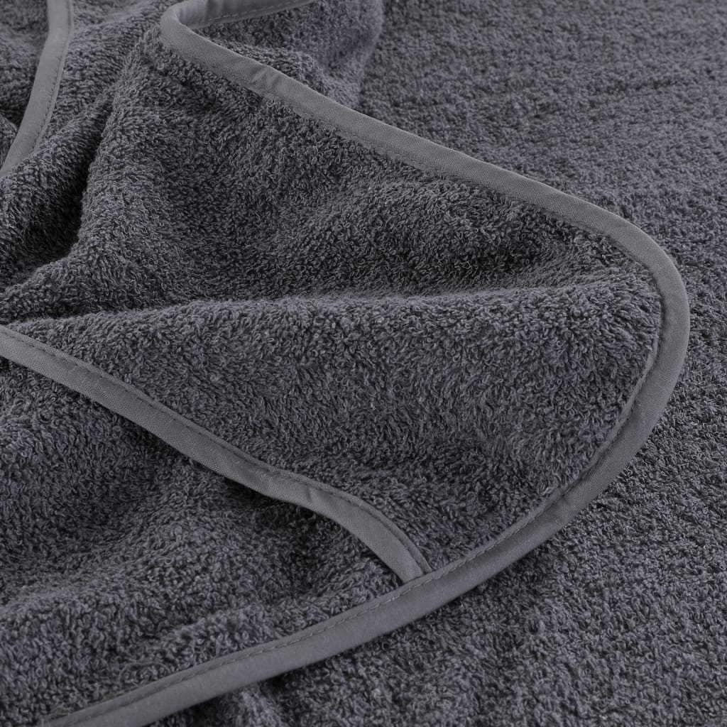 Strandtücher 4 Stk. Weiß 60x135 cm Stoff 400 GSM