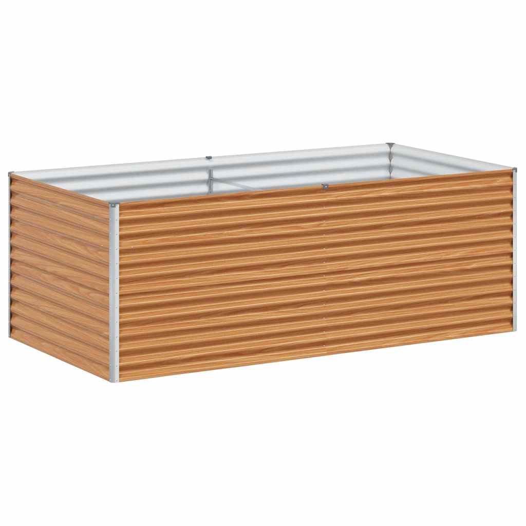 Garten-Hochbeet 100 x 50 x 36 cm Cortenstahl
