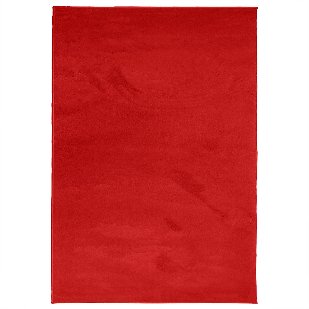 Teppich OVIEDO Kurzflor Anthrazit 120x120 cm