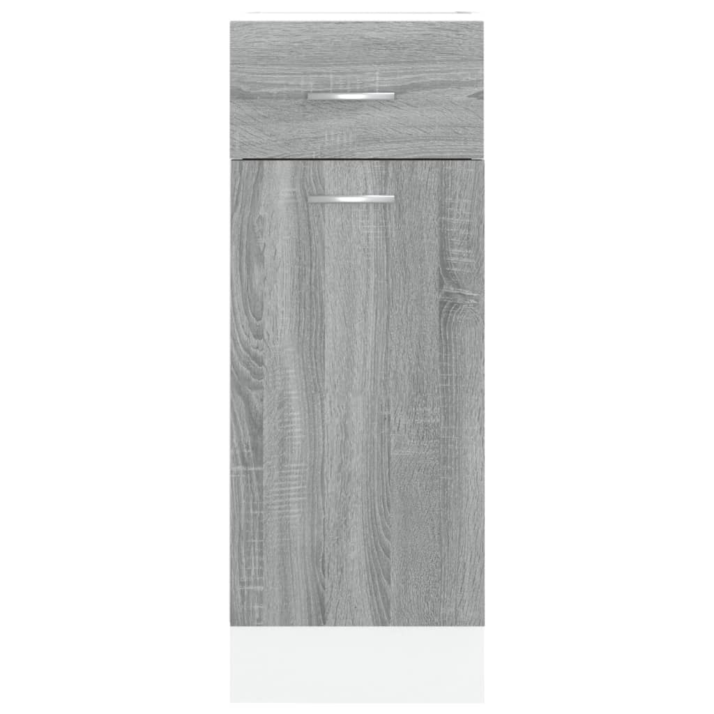 Unterschrank Lyon Weiß 60x46x81,5 cm Holzwerkstoff