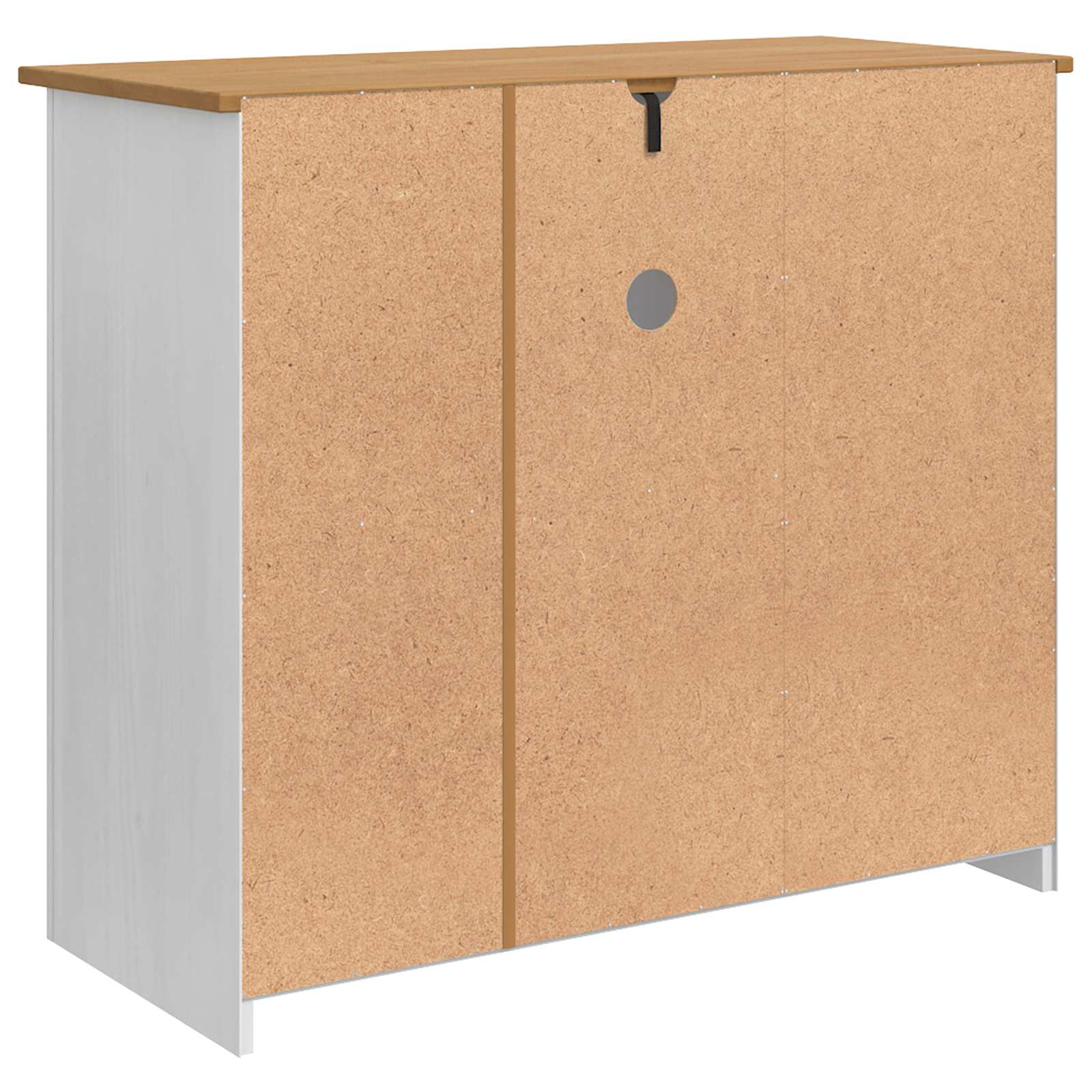 Mikrowellen-Sideboard PANAMA Honigwachs 99,5 x 44 x 86,5 cm