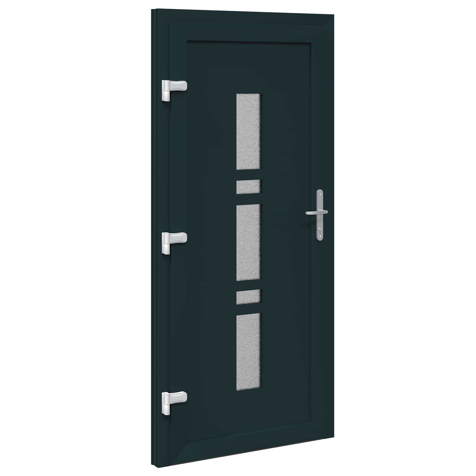 Vordertür Anthrazit 88 x 200 cm PVC