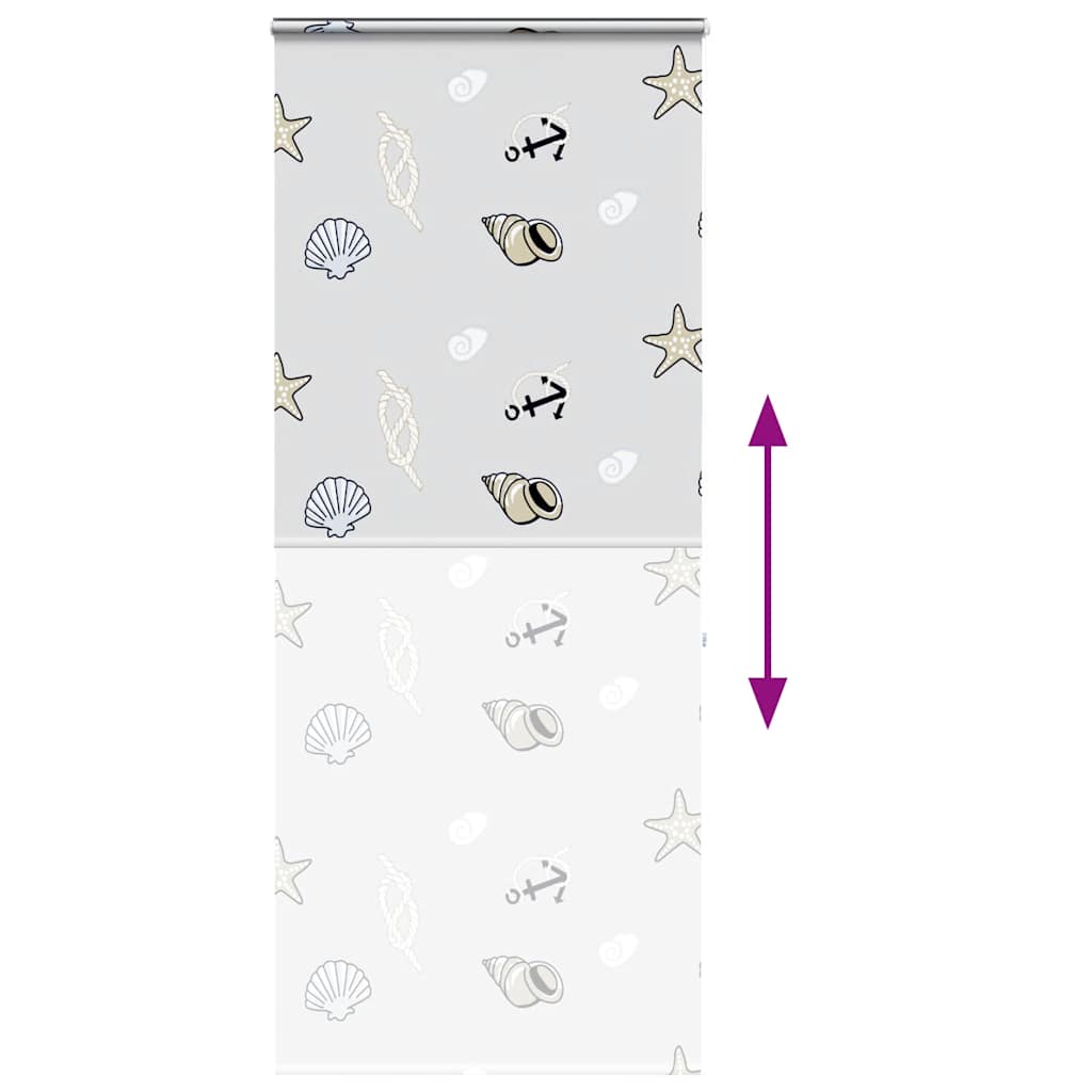Duschrollo 60x240 cm Stoffbreite 56 cm