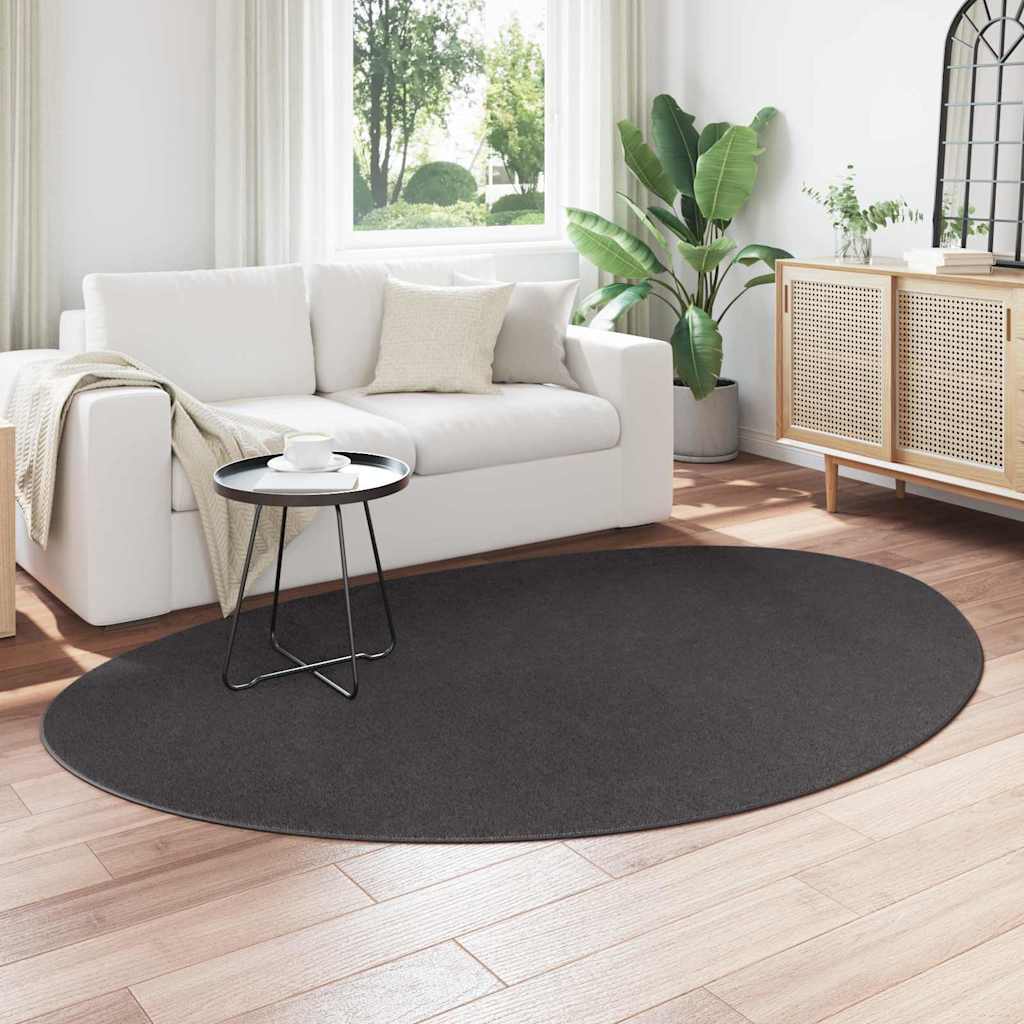 Bereichsteppiche HUARTE Anthrazit 100 x 200 cm Polyester
