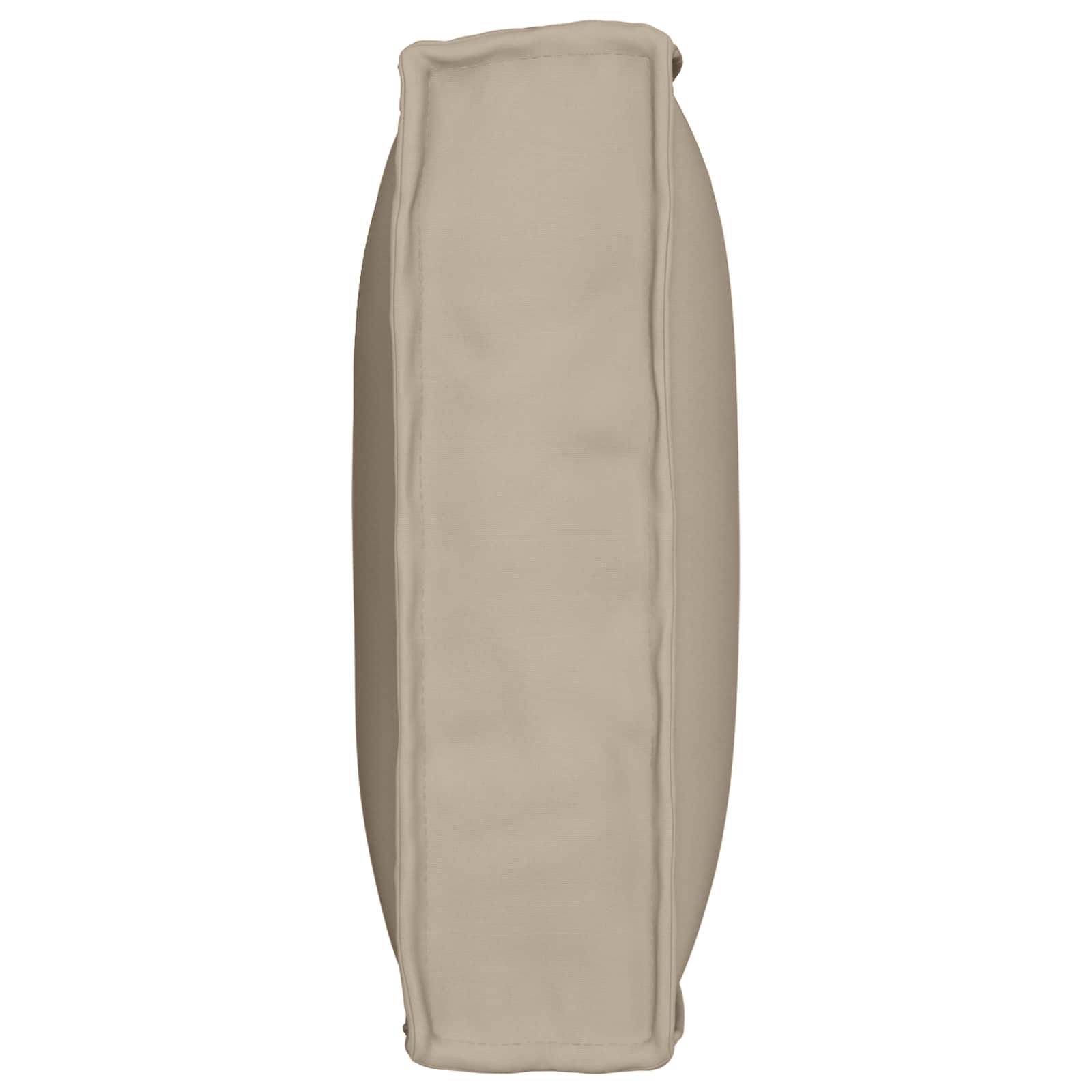 Kissen Anthrazit 80 x 40 x 12 cm Oxford-Stoff