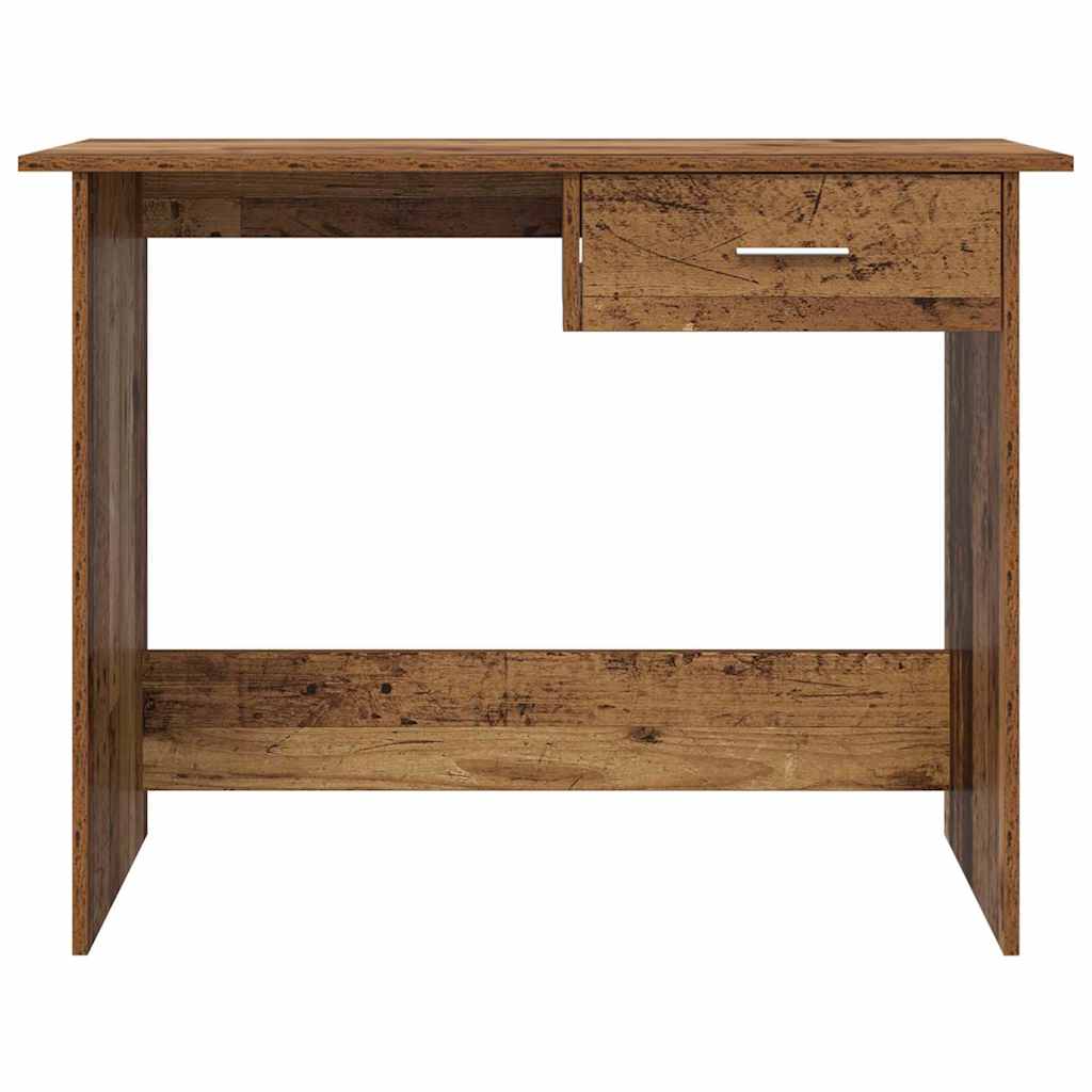 Schreibtisch Weiß 100x50x76 cm Holzwerkstoff