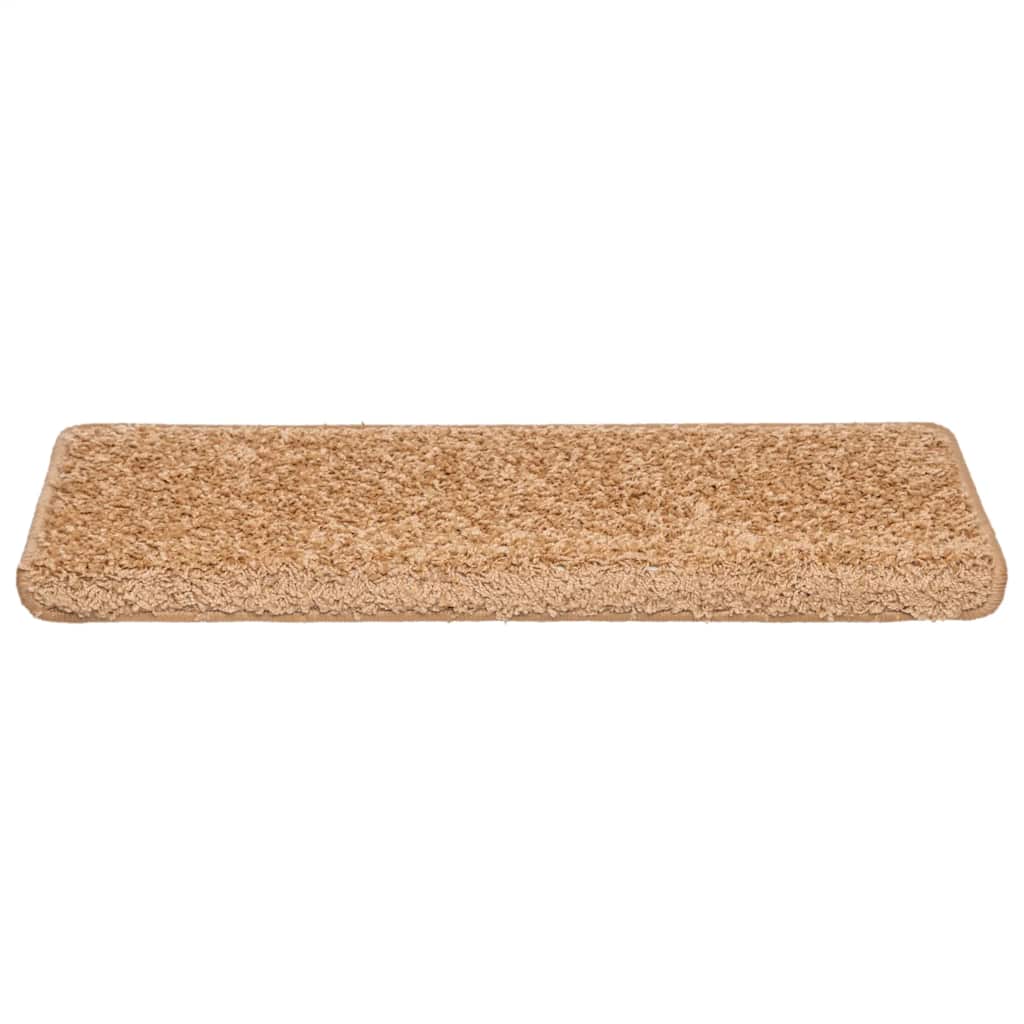 Stufenmatten 15 Stk. 65x21x4 cm Grau Rechteckiger Rand