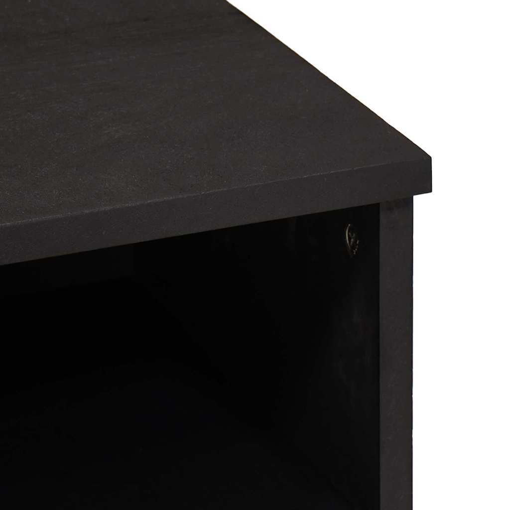 TV-Schränk Honigbraun 100 x 33 x 46 cm Massivholz Mango