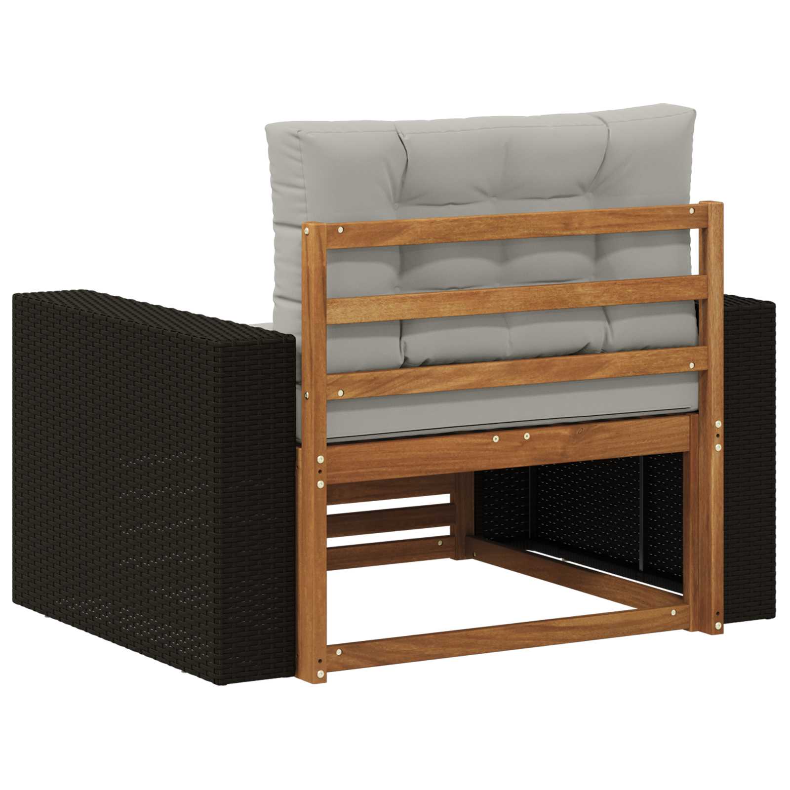 2 Stück Outdoor-Sofa Natur