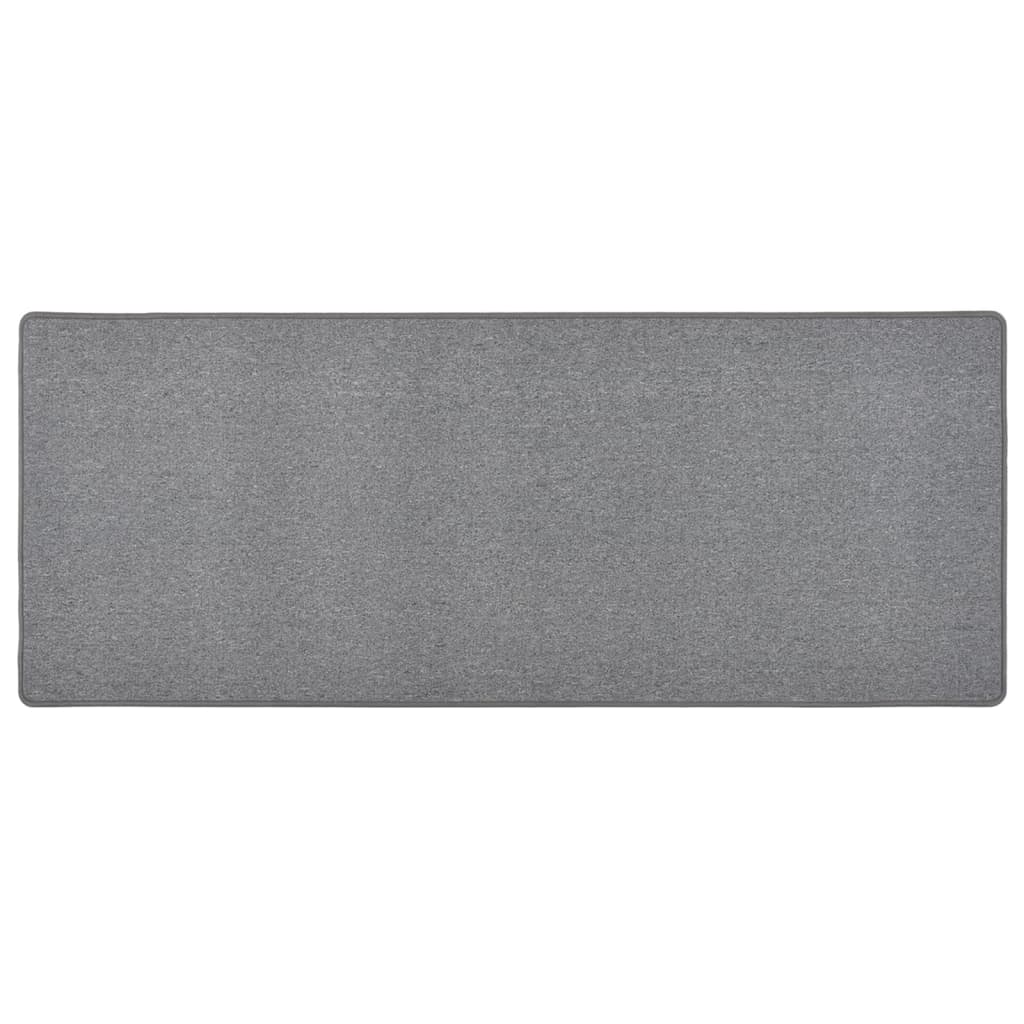 Teppichläufer Anthrazit 80 x 500 cm 100% Polypropylen