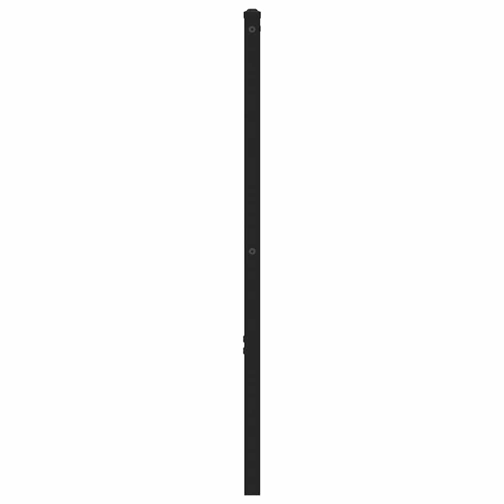Ersatz-Kopfteil Räuchereiche 100 cm Eisen und Holzwerkstoff