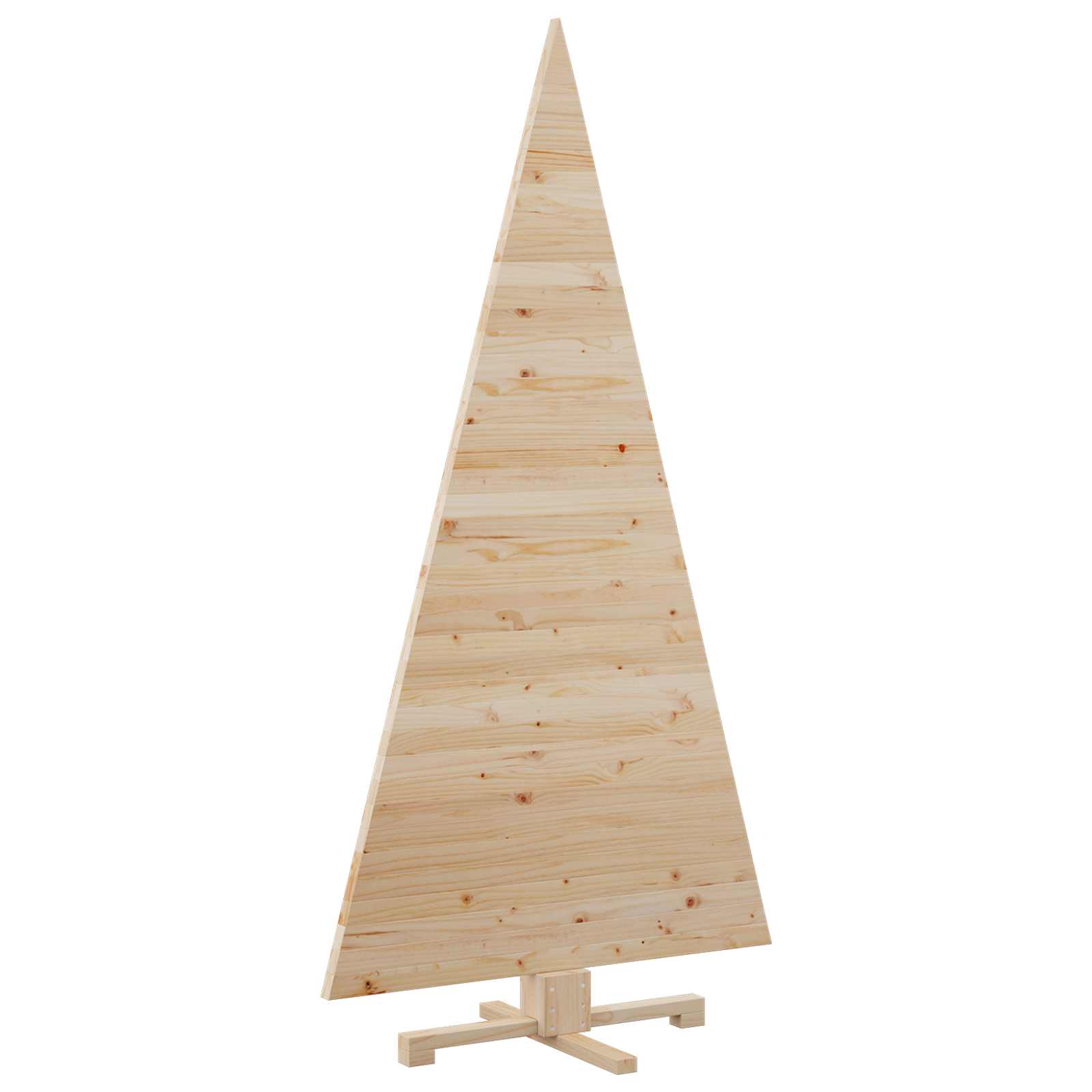 Weihnachtsbäume mit Ständer Natur 60 cm Massivholz Kiefer