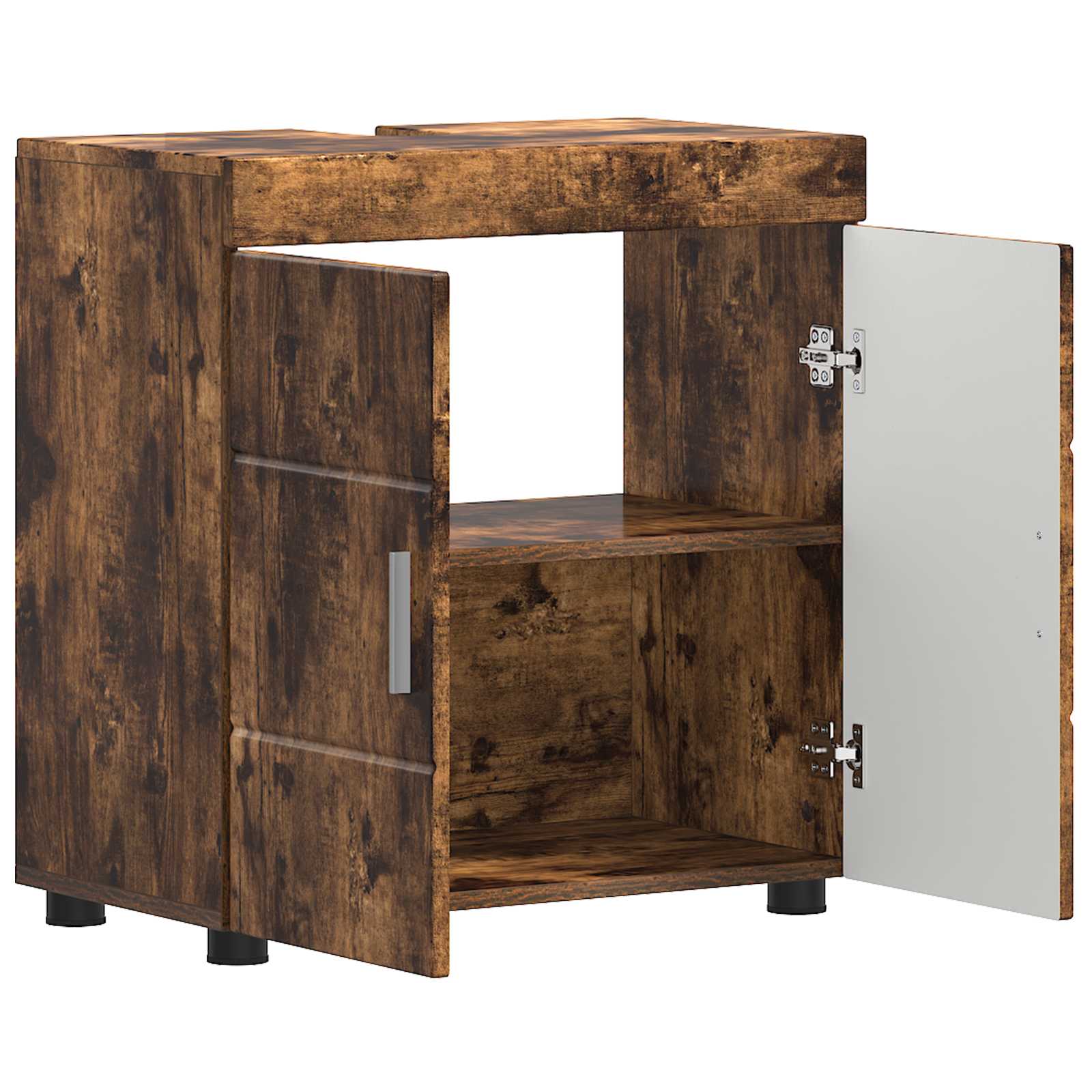 Badezimmermöbel-Set TULUM 2 pcs Weiß 60 x 34 x 63 cm