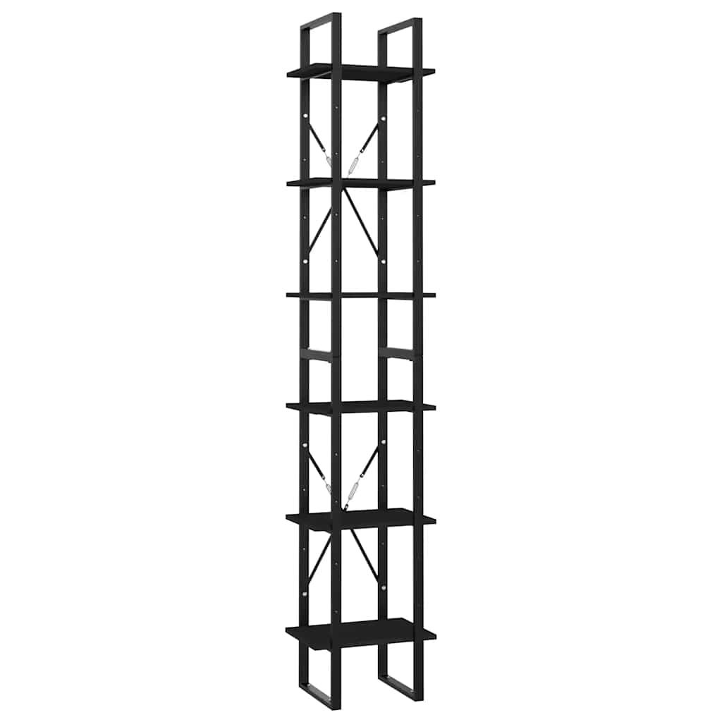 Bücherregal 3 Fächer Weiß 40x30x105 cm Holzwerkstoff